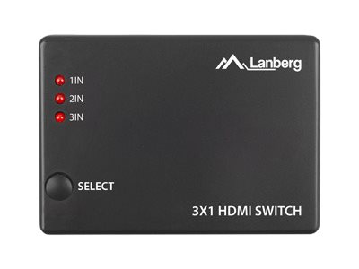 Przełącznik - Switch HDMI 3/1 - 3 nadajniki - 1 odbiornik Lanberg - obrazek 3