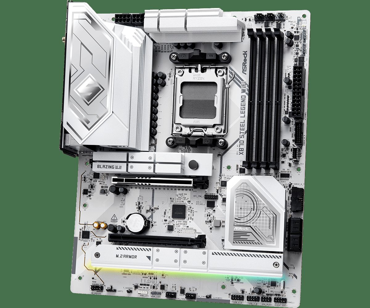 Płyta Socket AM5 ASRock X870 STEEL LEGEND WIFI - obrazek 4