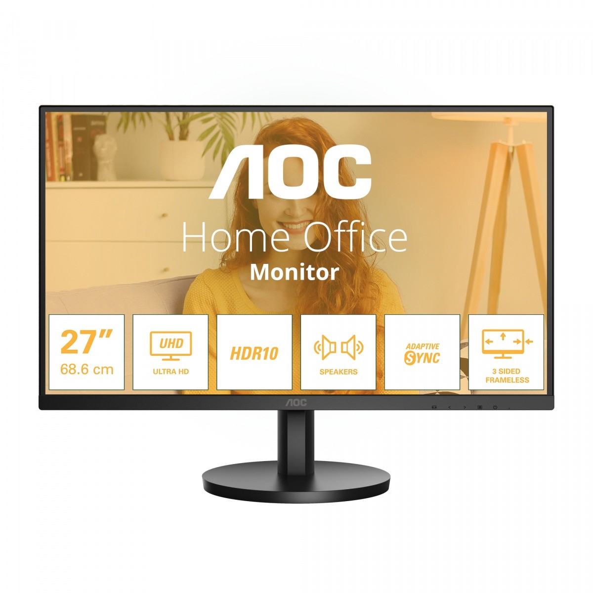 Monitor 27" AOC U27B3A