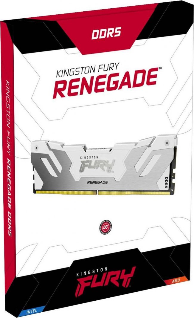 DIMM PC-6000 DDR5 16GB Kingston KF560C32RW-16 Fury Renegade White - obrazek 3