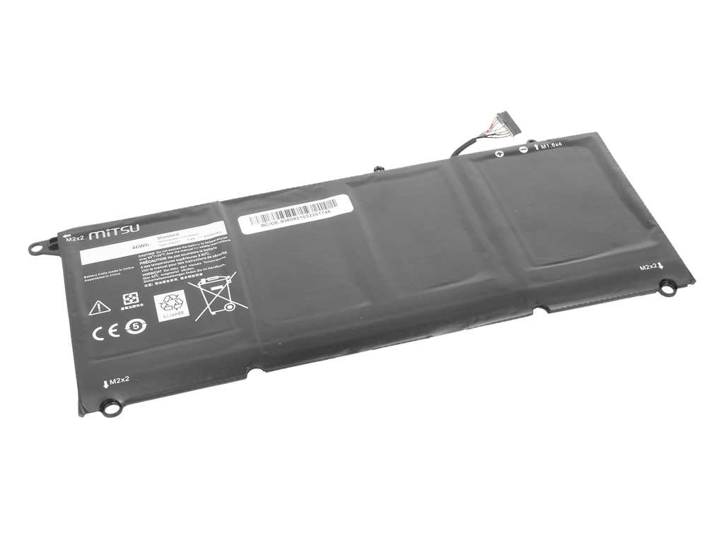 Bateria do laptopa Dell XPS 13 (9360)  7.6 V  6100 mAh