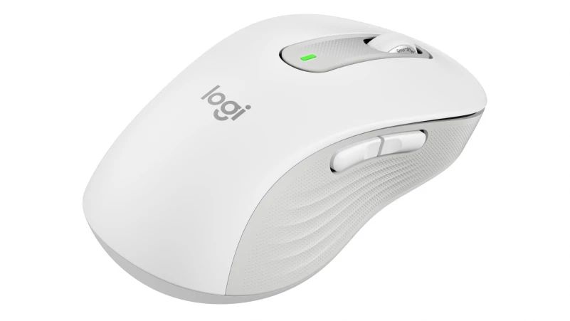 Mysz bezprzewodowa Logitech Signature M650 L dla leworęcznych Biała - obrazek 5