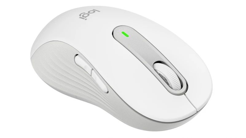 Mysz bezprzewodowa Logitech Signature M650 L dla leworęcznych Biała - obrazek 4