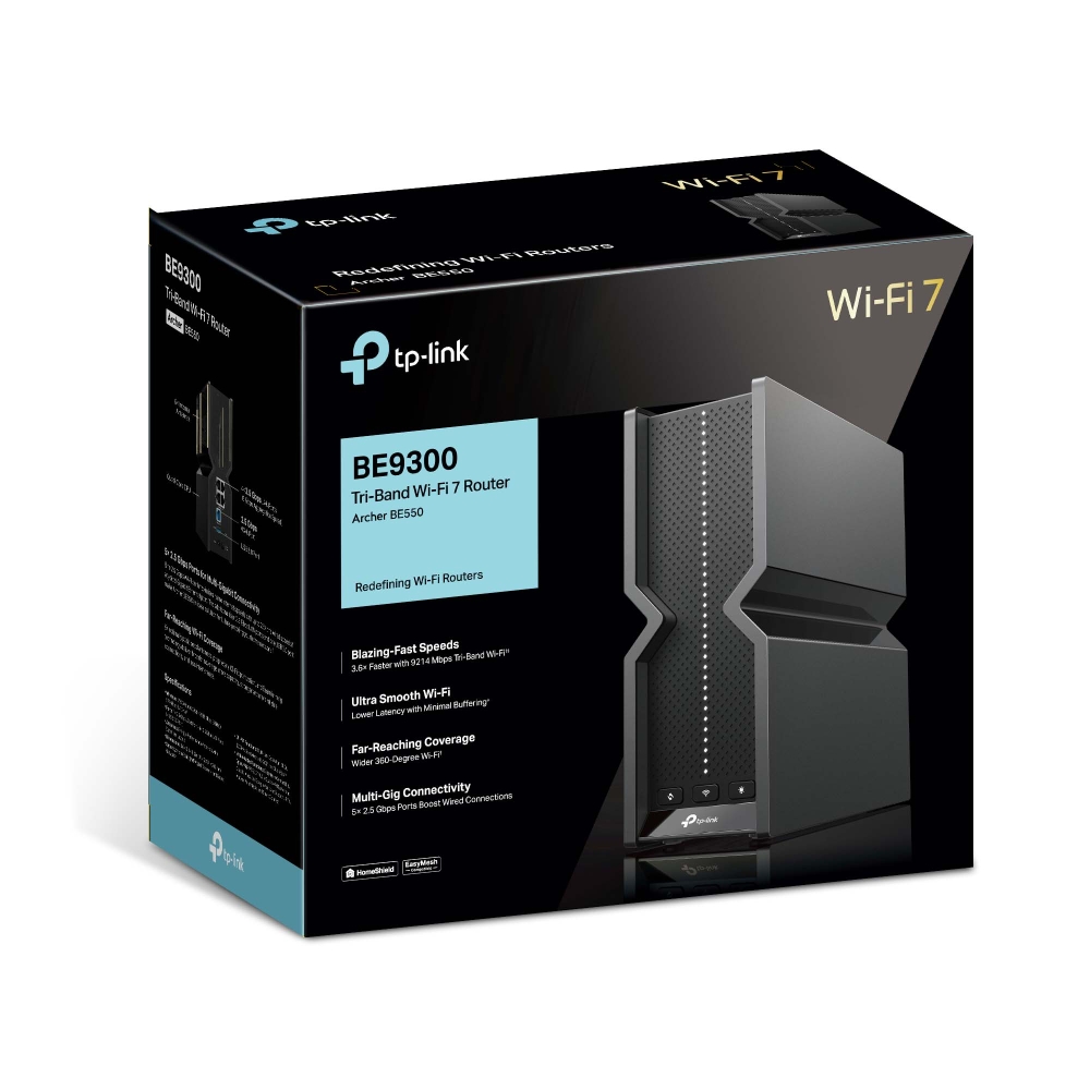 Router Wi-Fi 7 BE9300 TP-Link Archer BE550 - obrazek 5