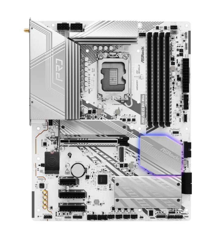 Płyta Socket LGA1851 ASRock Z890 PRO RS WIFI WHITE - obrazek 5