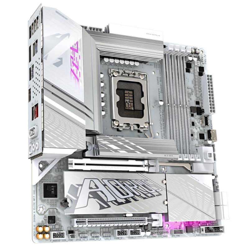 Płyta Socket LGA1851 Gigabyte Z890M A ELITE WF7 ICE - obrazek 4