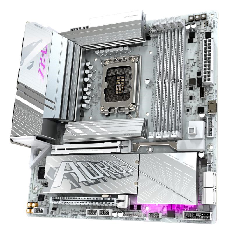 Płyta Socket LGA1851 Gigabyte Z890M A ELITE WF7 ICE - obrazek 3
