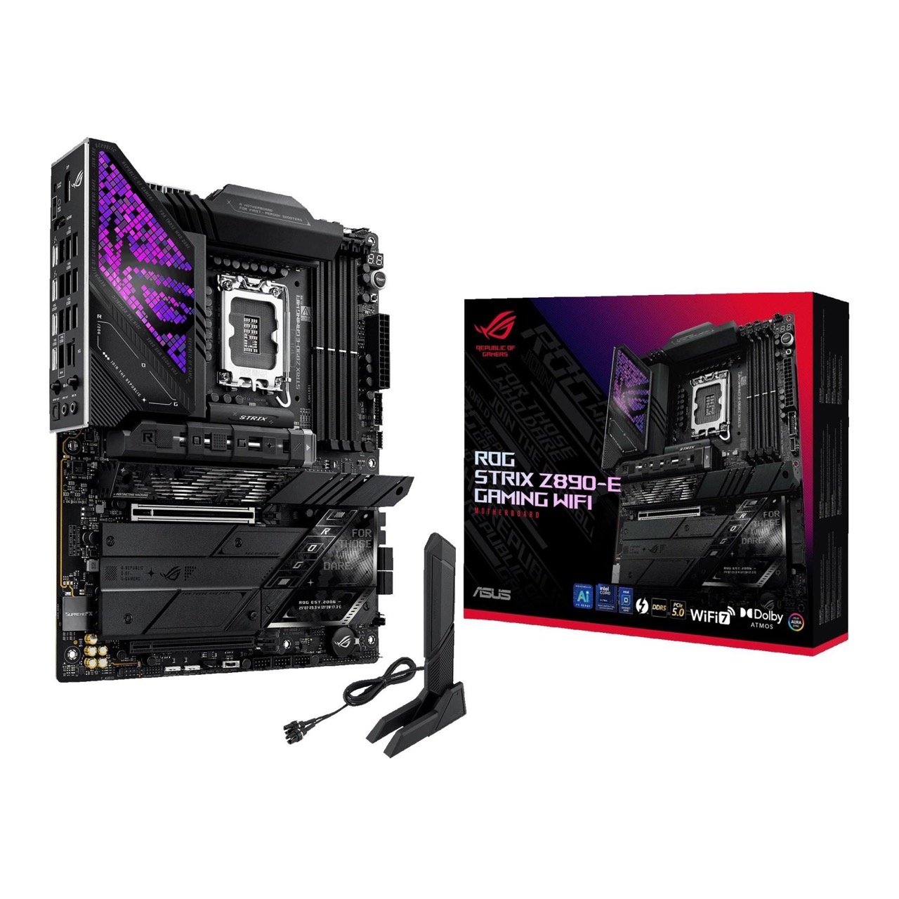 Płyta Socket LGA1851 Asus ROG STRIX Z890-E GAMING WIFI - obrazek 5
