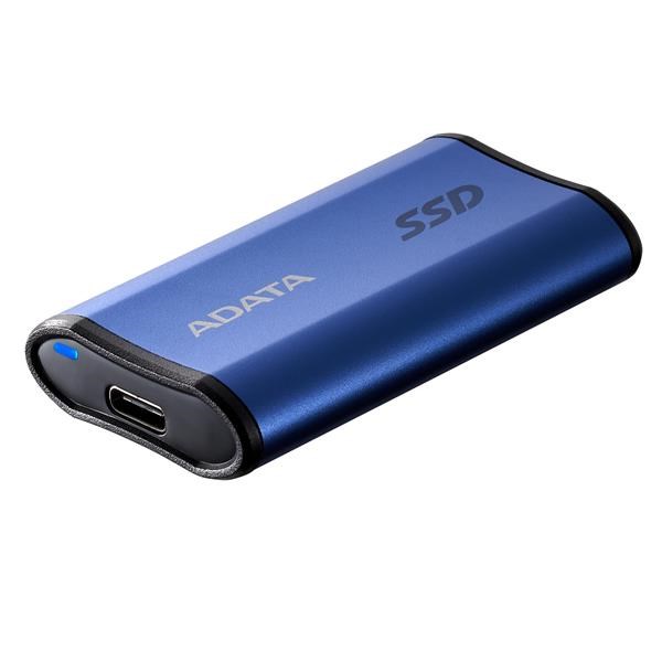 SSD USB 3.2 Type-C USB A 500GB Adata Elite SE880 Niebieski - obrazek 2