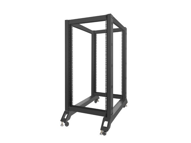 Szafa stojąca Open Rack rack 19'' 22U 600x1000mm Czarna Langberg - obrazek 2