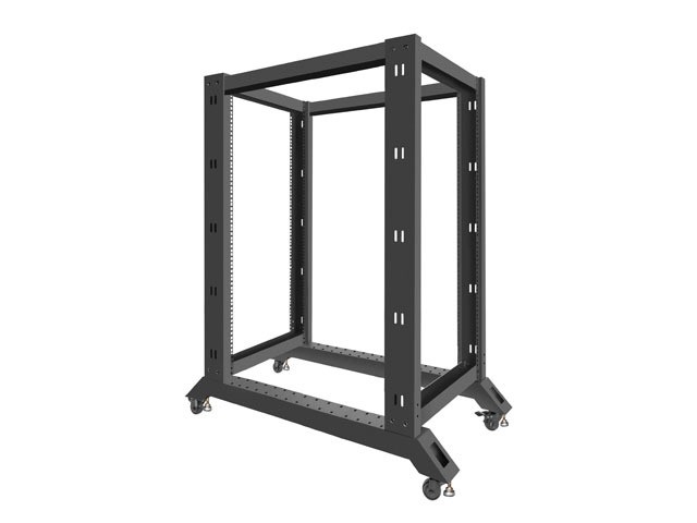 Szafa stojąca Open Rack rack 19'' 22U 600x1000mm Czarna Langberg - obrazek 5