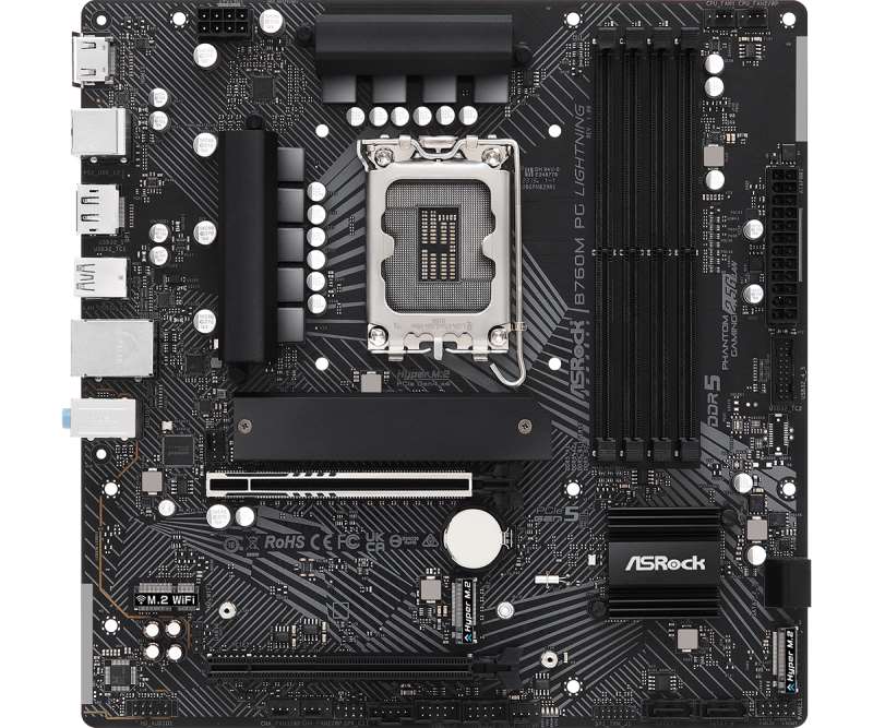 Płyta Socket LGA1700 ASRock B760M PG LIGHTNING - obrazek 2