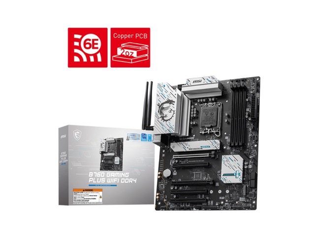 Płyta Socket LGA1700 MSI B760 GAMING PLUS WIFI DDR4