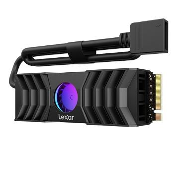 SSD M.2 NVMe PCIe Gen.5 1TB Lexar NM1090 Heatsink - obrazek 3