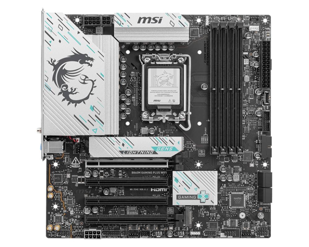 Płyta Socket LGA1851 MSI B860M GAMING PLUS WIFI - obrazek 4