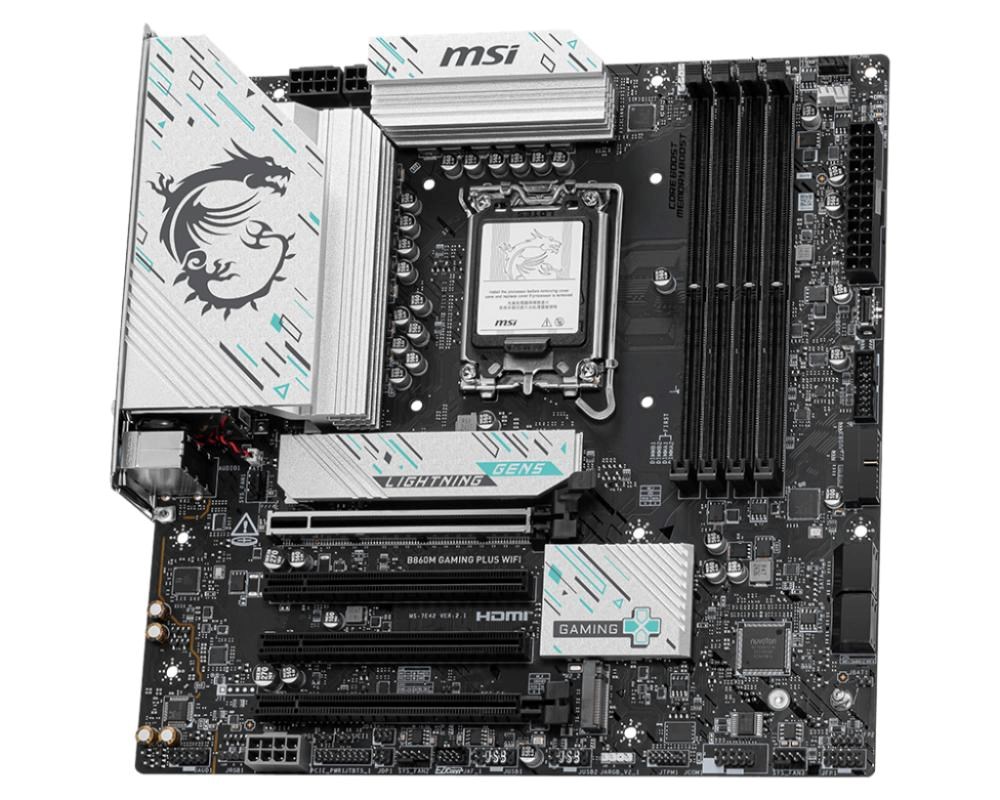 Płyta Socket LGA1851 MSI B860M GAMING PLUS WIFI - obrazek 2