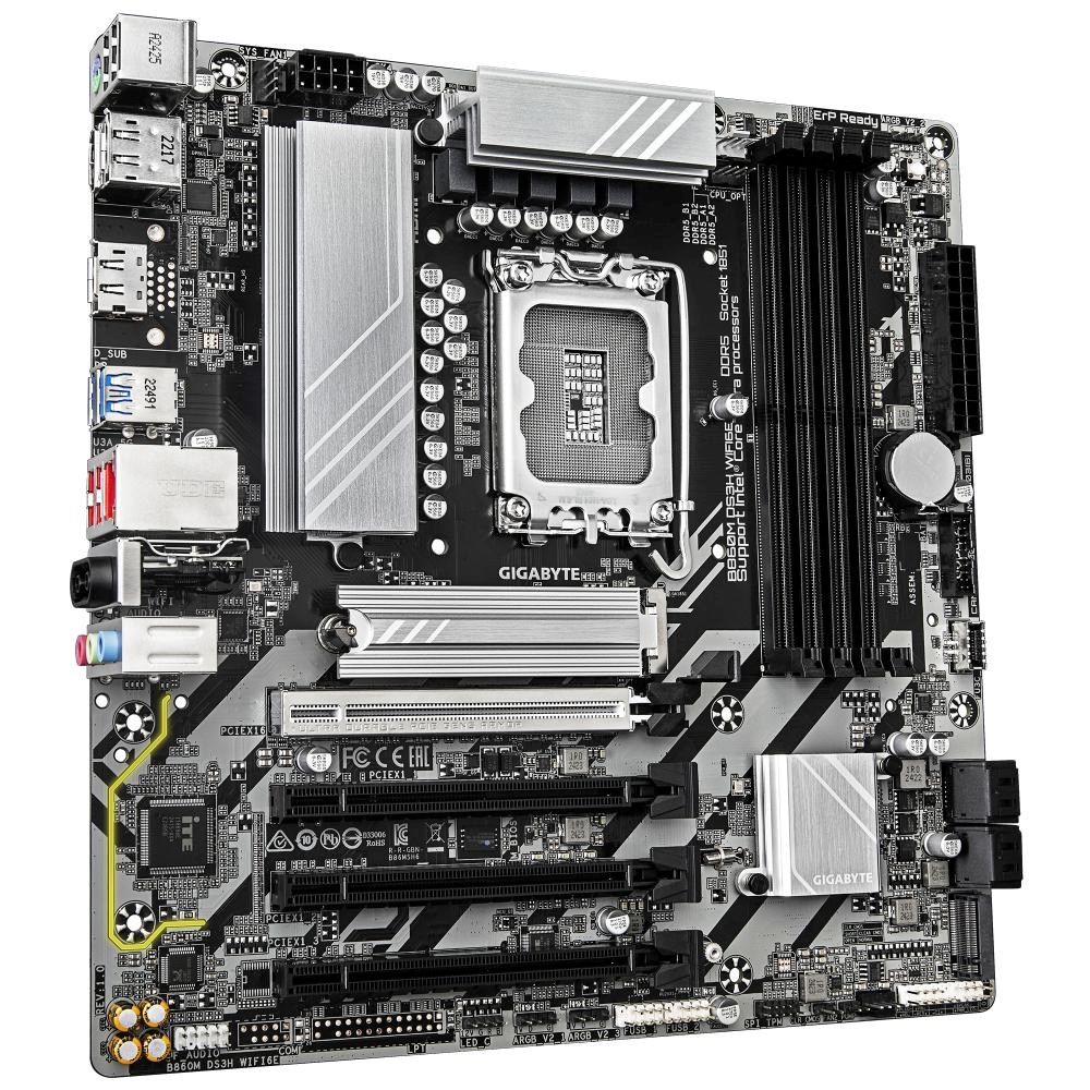 Płyta Socket LGA1851 Gigabyte B860M DS3H WIFI6E - obrazek 2