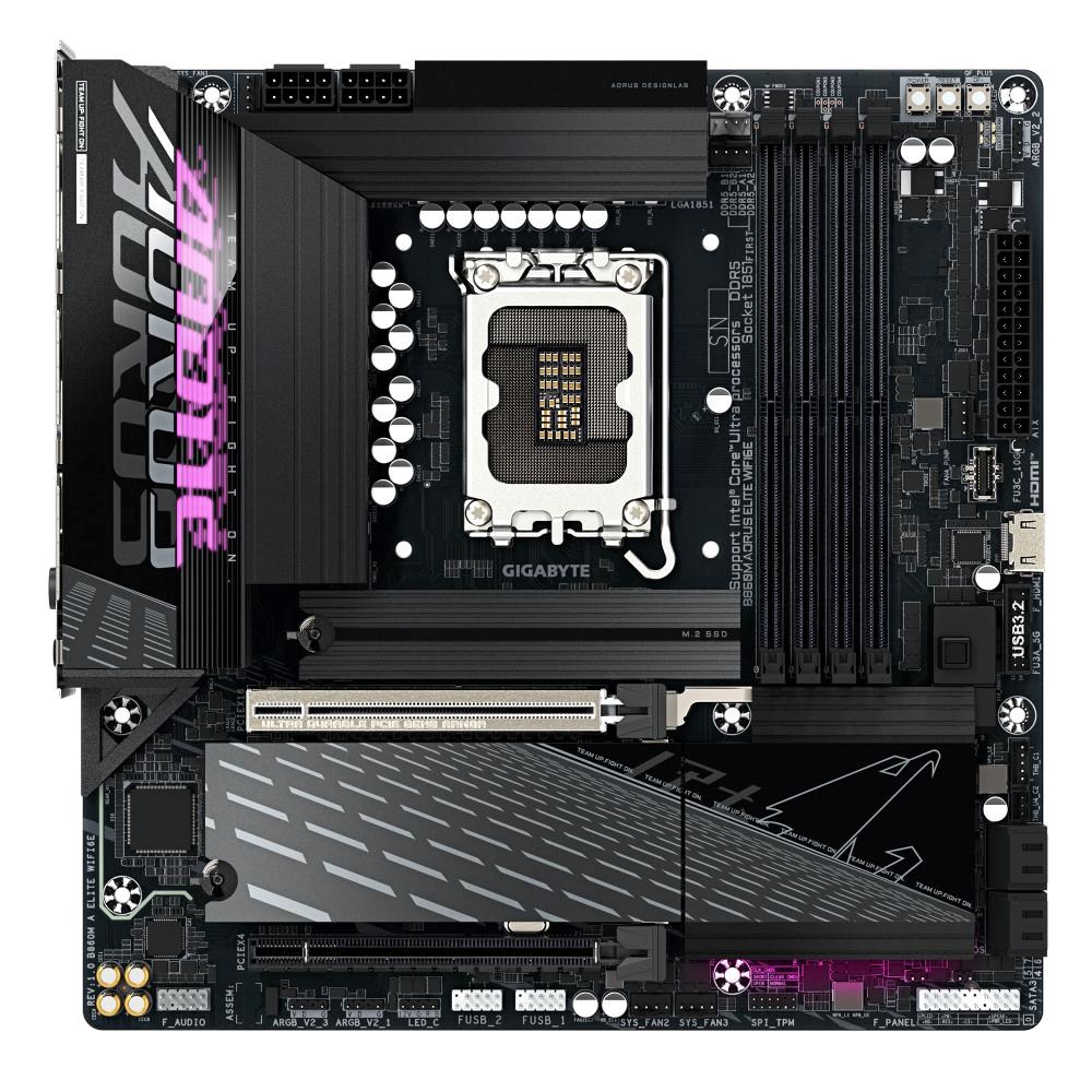 Płyta Socket LGA1851 Gigabyte B860M AORUS ELITE WIFI6E - obrazek 4