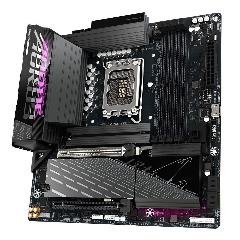 Płyta Socket LGA1851 Gigabyte B860M AORUS ELITE WIFI6E - obrazek 3