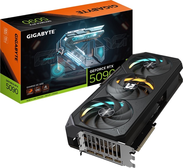 GeForce RTX 5090 32GB Gigabyte Gaming OC