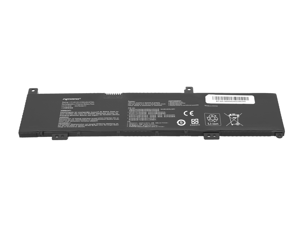 Bateria do laptopa N580VN, N580VD, NX580V, X580V 11.4 V 4100 mAh - obrazek 4