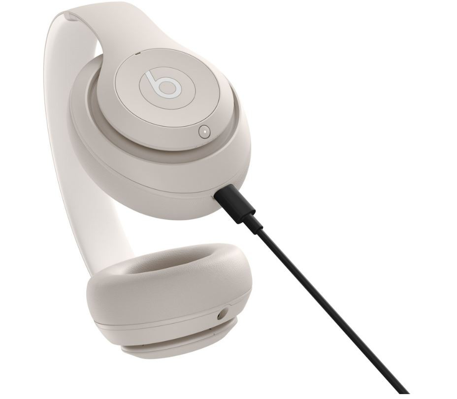 Słuchawki bezprzewodowe Apple Beats Studio Pro Jasnopiaskowe - obrazek 2