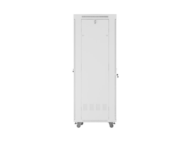 Szafa stojąca rack 19" 42U 600x800mm szara (drzwi przednie perforowane) LCD Lanberg - obrazek 5