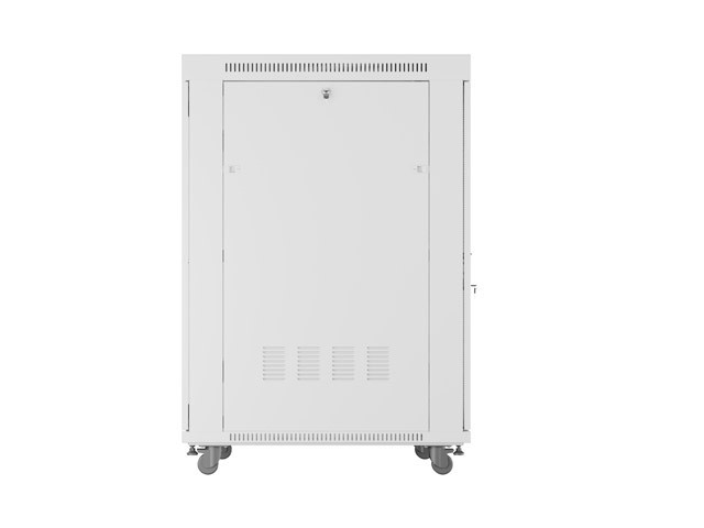 Szafa stojąca rack 19" 27U 800x1000mm szara (drzwi przednie perforowane) LCD Lanberg - obrazek 5