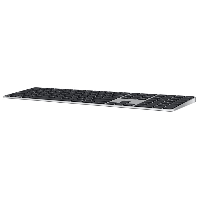 Klawiatura bezprzewodowa Apple Magic Keyboard z Touch ID i polem numerycznym - czarne klawisze - obrazek 4