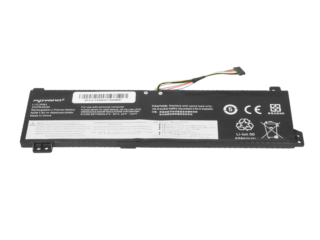 Bateria do laptopa Lenovo V130-15IGM, V330-15IKB 7.6 V 4500 mAh - obrazek 4