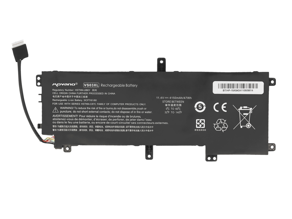 Bateria do laptopa HP Envy 15-as 11.4 V 4150 mAh - obrazek 4