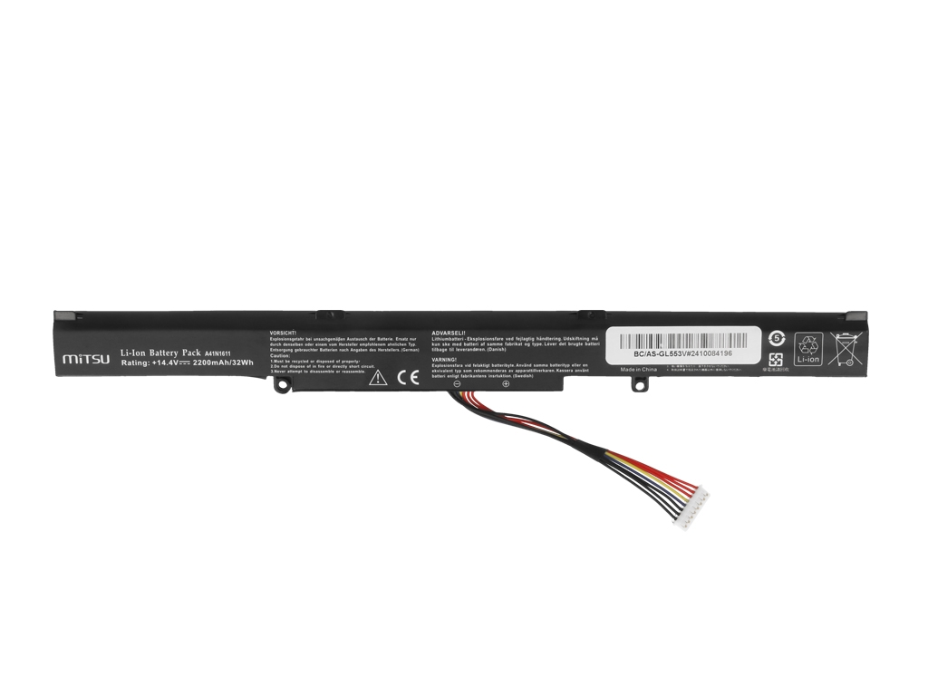 Bateria do laptopa Asus ROG Strix GL553V, GL742V, GL752V 14.4 V 2200 mAh - obrazek 2