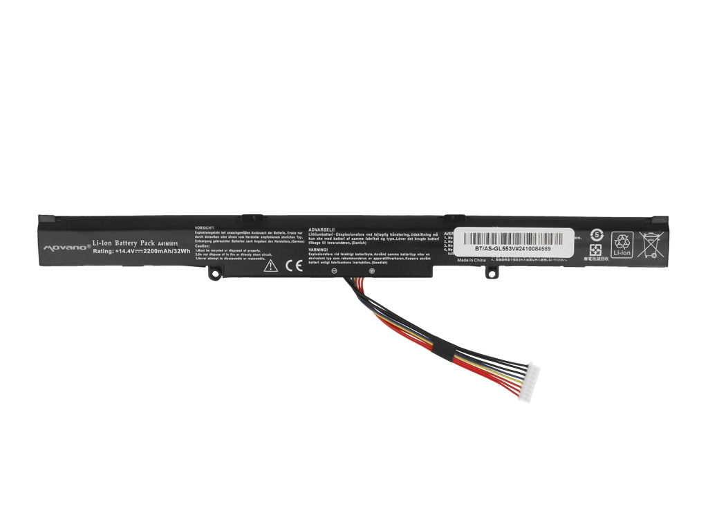 Bateria do laptopa Asus ROG Strix GL553V, GL742V, GL752V 14.4 V 2200 mAh - obrazek 2