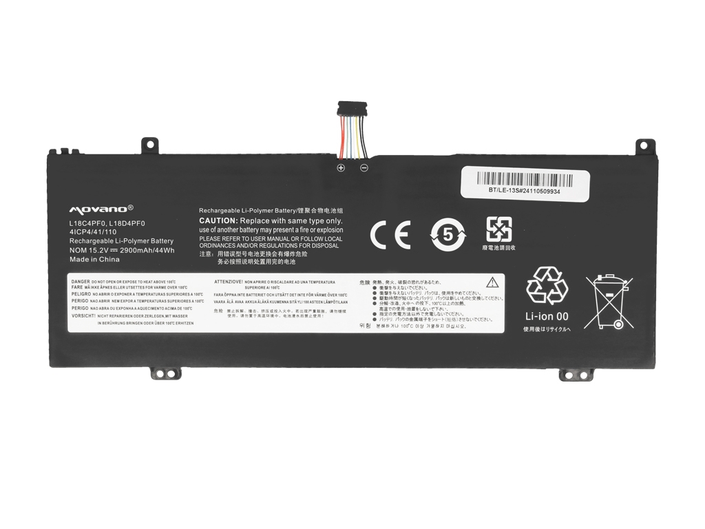 Bateria do laptopa Lenovo ThinkBook 13s G4 ARB, 13s IWL 15.2 V 2900 mAh - obrazek 2