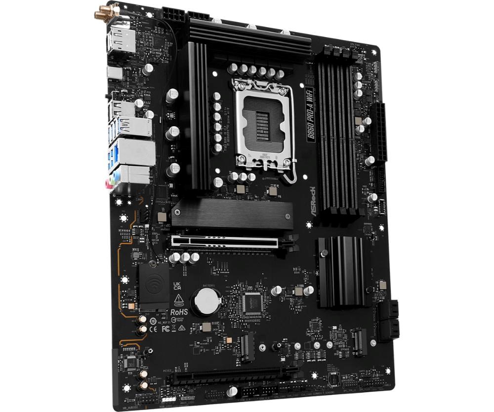 Płyta Socket LGA1851 ASRock B860 Pro-A WiFi - obrazek 3