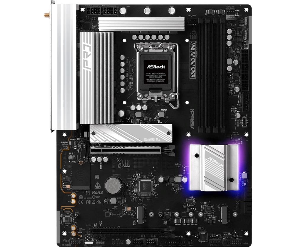 Płyta Socket LGA1851 ASRock B860 Pro RS WiFi - obrazek 5