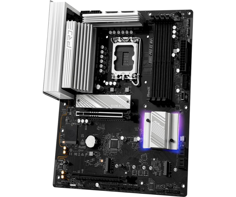 Płyta Socket LGA1851 ASRock B860 Pro RS WiFi - obrazek 4