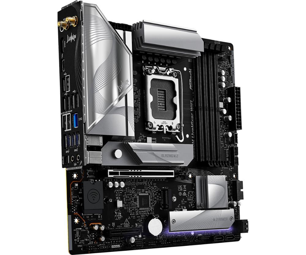 Płyta Socket LGA1851 ASRock B860M LiveMixer WiFi - obrazek 5