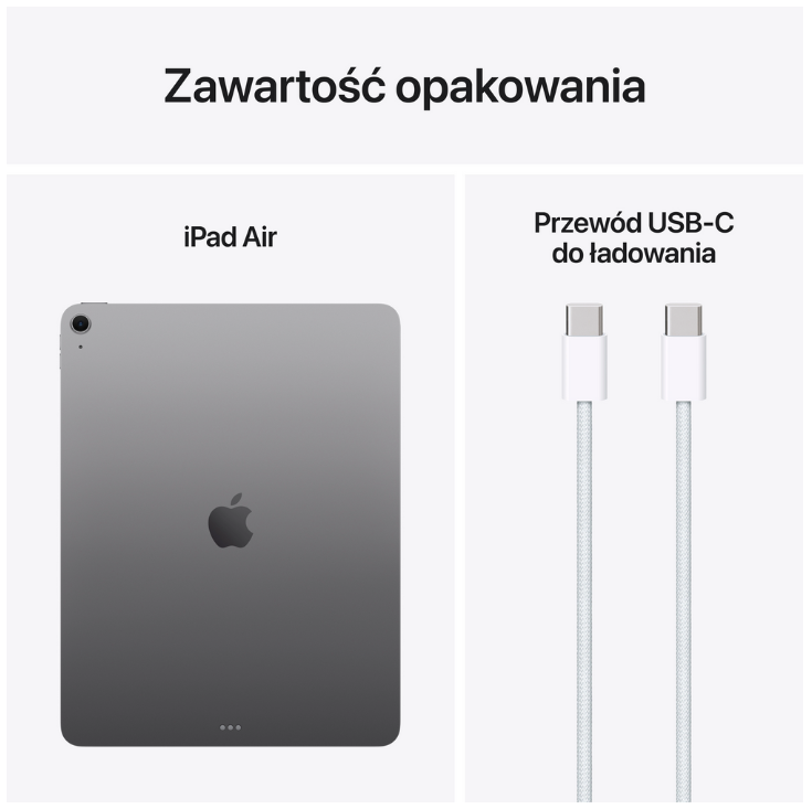 Apple iPad Air 13" M3 Wi-Fi + Cellular 256GB - Gwiezdna szarość - obrazek 3