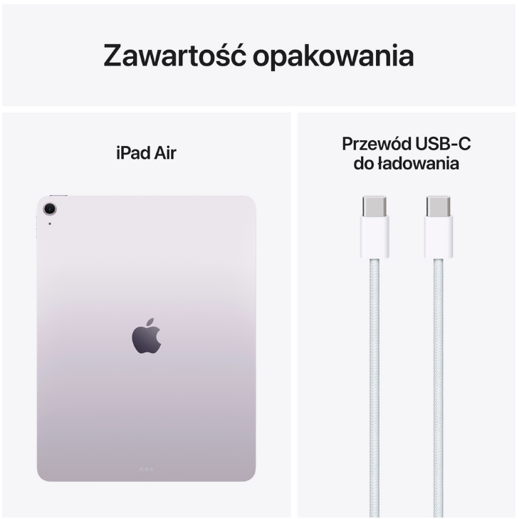 Apple iPad Air 13" M3 Wi-Fi + Cellular 1TB - Fioletowy - obrazek 2
