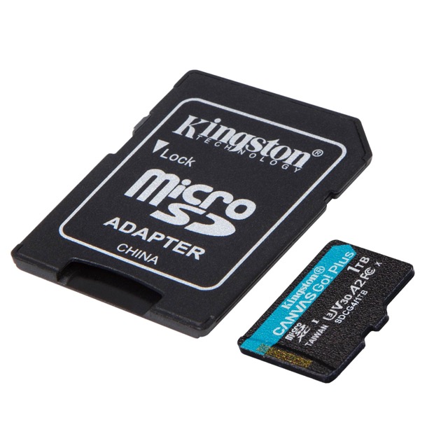 - karta pamieci MicroSD 1TB SDXC Kingston Canvas Go! Plus 200MB/160MB + Adapter SD! - obrazek 3