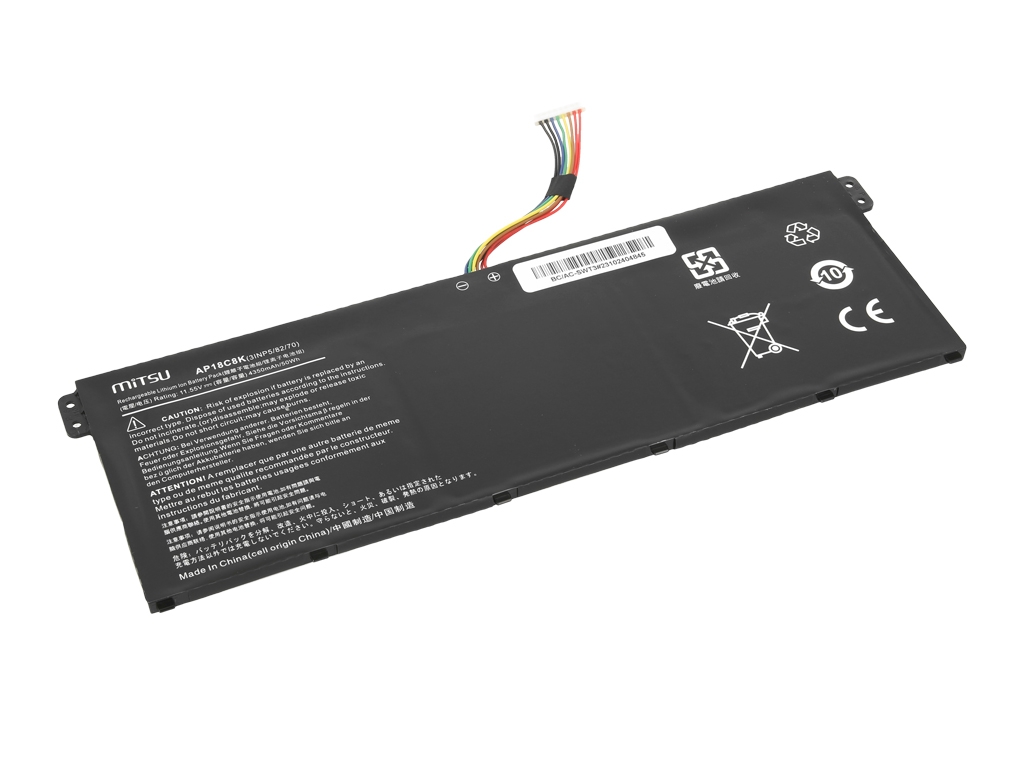 Bateria do laptopa Acer Aspire 5, Swift 3 11.55 V 4350 mAh