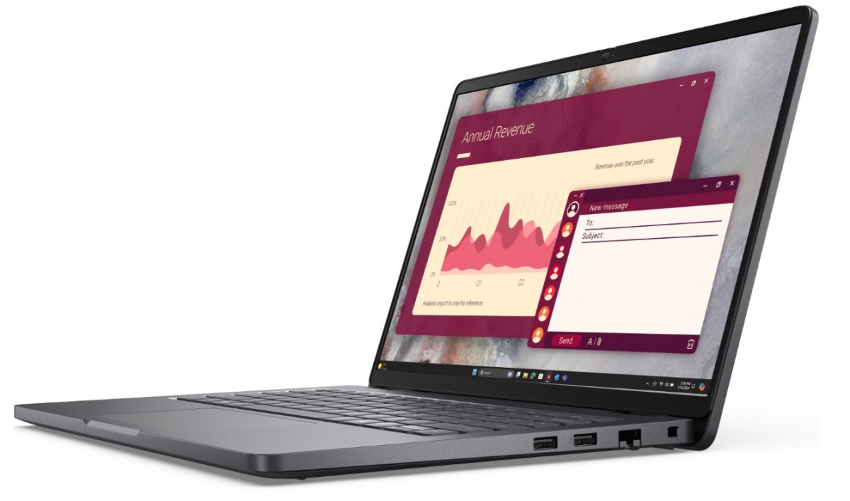 Laptop Dell Pro 14 PC14250 14" WUXGA Core 3 100U 8GB 512GB SSD MS Windows 11 Professional Magnetite - obrazek 4