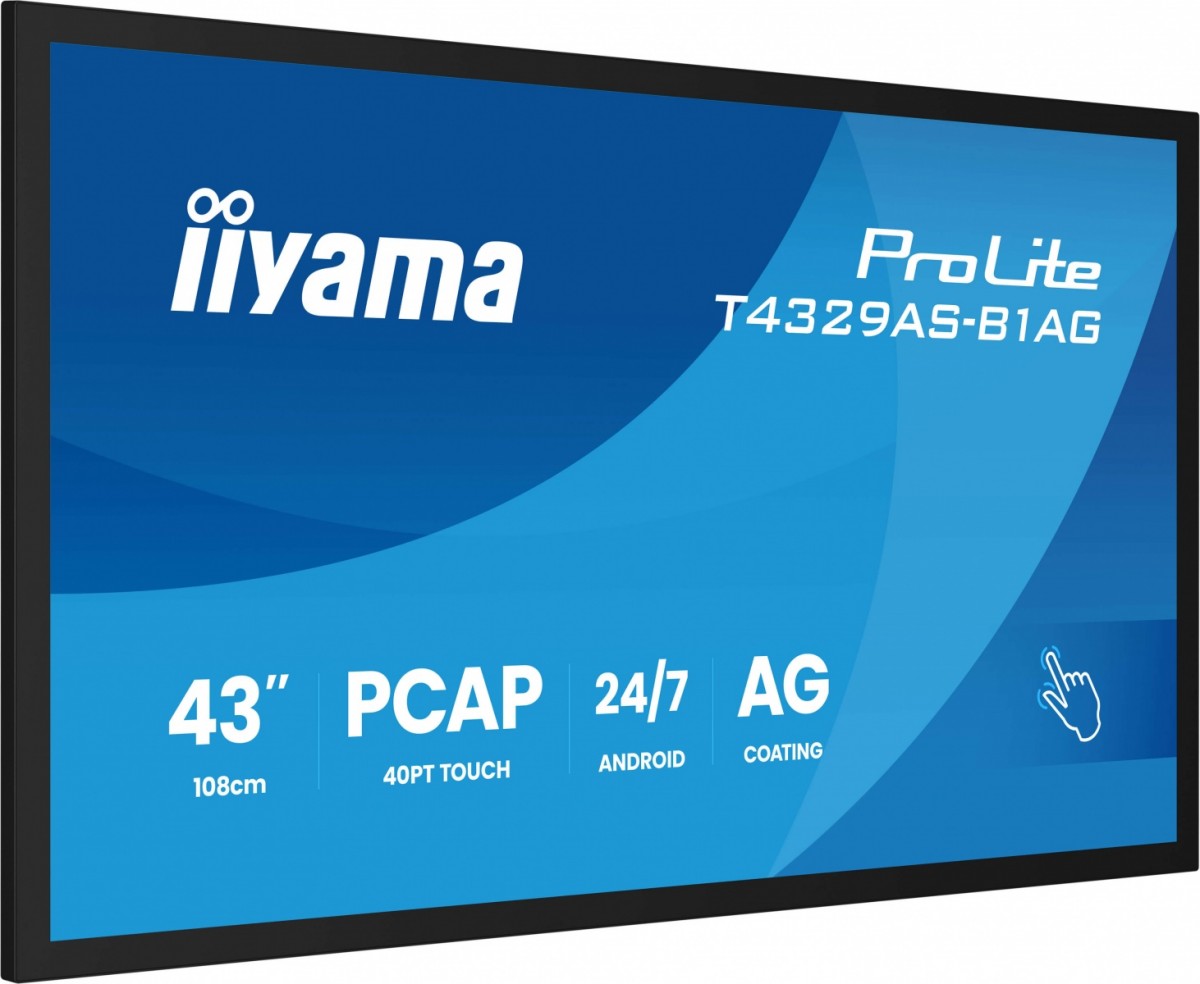 Monitor dotykowy 43" iiyama ProLite T4329AS-B1AG - obrazek 4