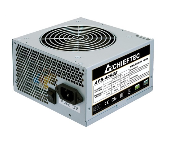 Zasilacz ATX   400W  Chieftec Value  80 Plus