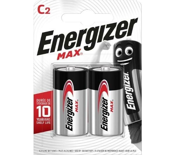Bateria Alkaliczna R14  2 szt.  Energizer