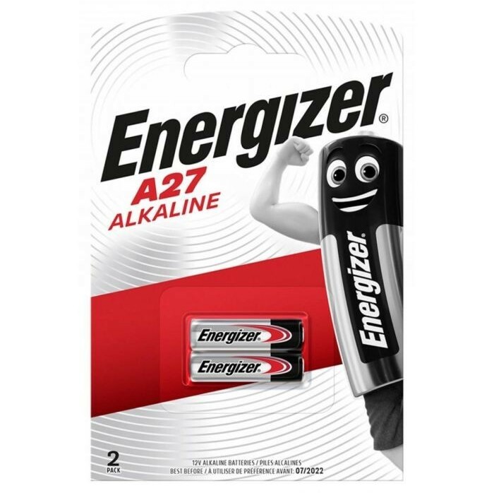 Bateria MN27 2 szt. Energizer (A27, CA22, EL-812, EL812, G27A, GP27A, L828, V27A)