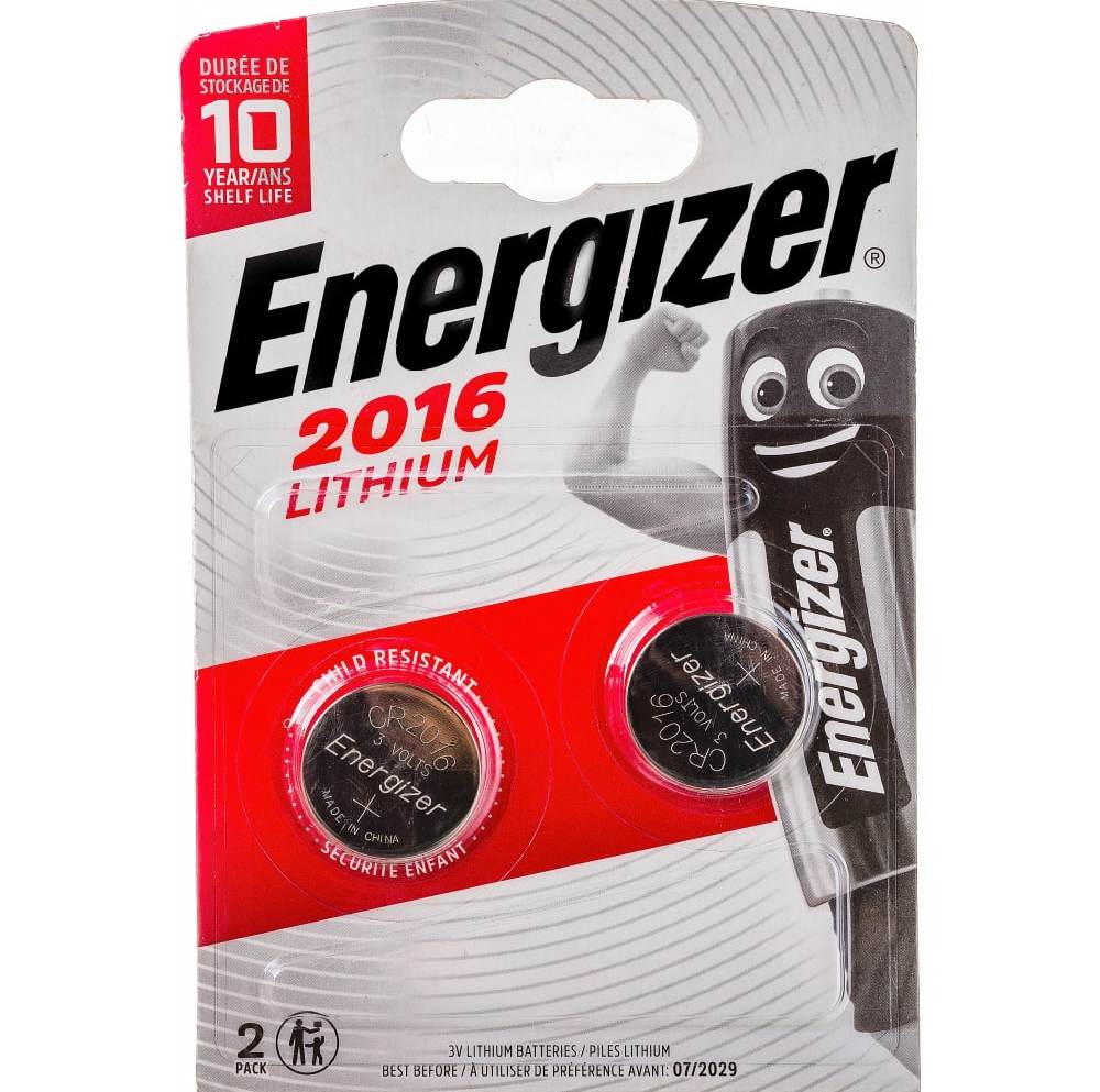 Bateria CR2016  2 szt.  Energizer