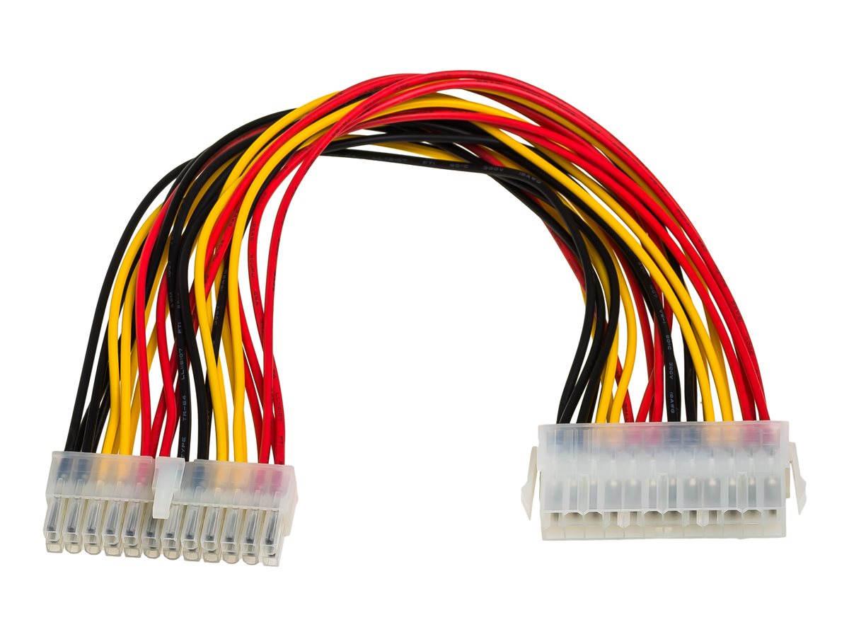 Kabel zasilający przedłużacz ATX 24pin  0.3 m  Akyga