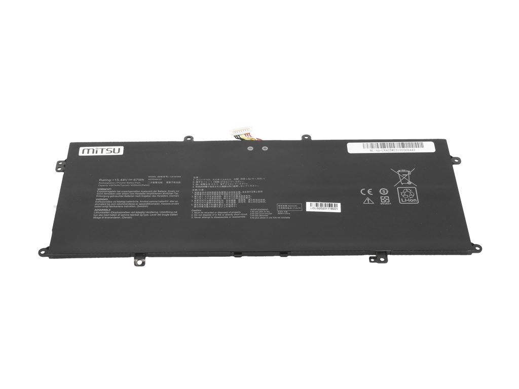 Bateria do laptopa Asus Zenbook UX325EA; UX425EA 15.48 V 4347 mAh - obrazek 2
